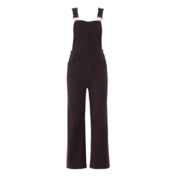 PAIGE Nellie Black Denim Overalls NWOT - Picture 8 of 14